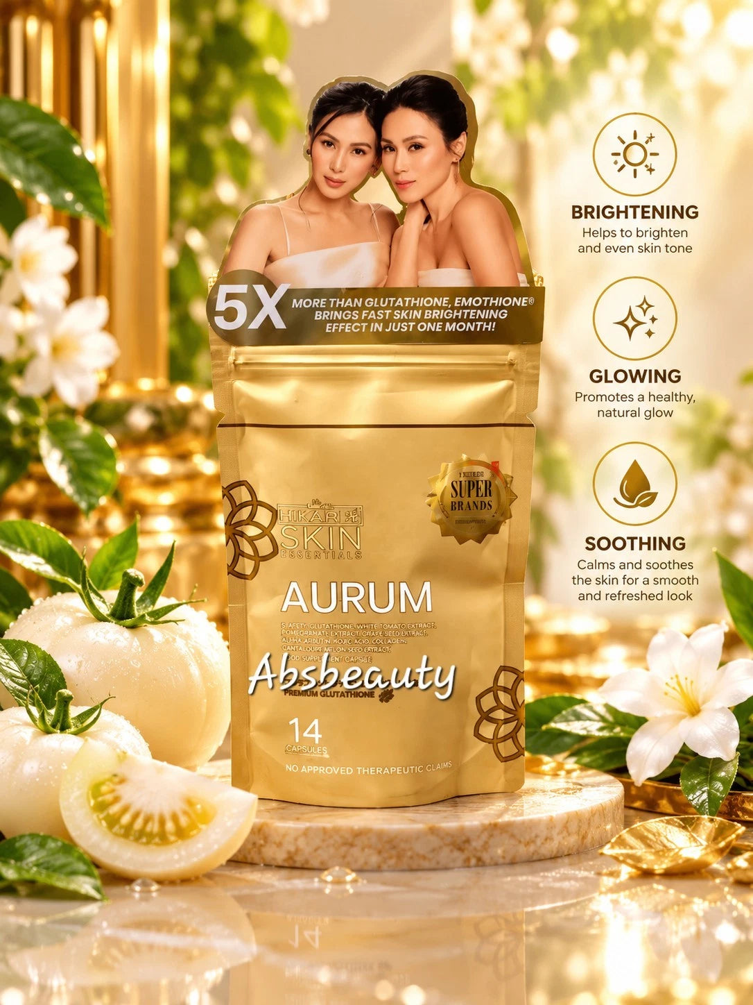2X Hikari Aurum Pouch 14 Capsules