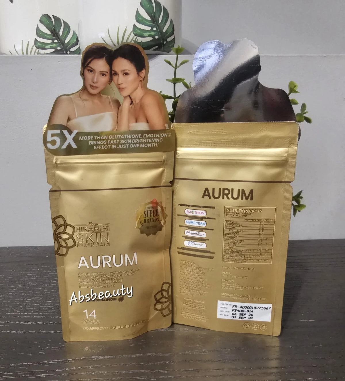 2X Hikari Aurum Pouch 14 Capsules