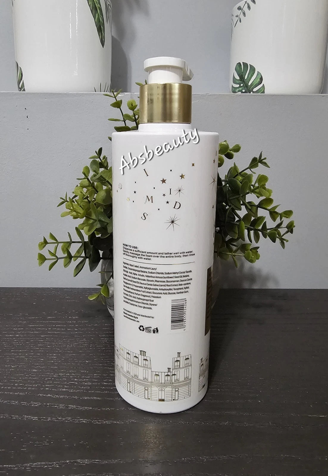 Bismid Whitening Body Wash 800ml