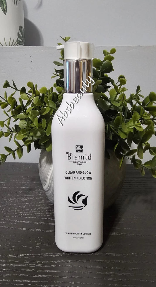 Bismid Clear & Glow Whitening Body Lotion  350ml Original&Authentic