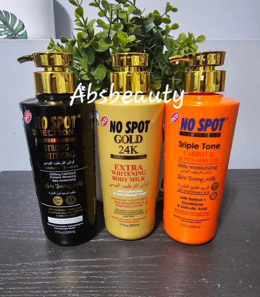 No Spot Strong Whitening Body Lotion with spf50 500ml 1pc