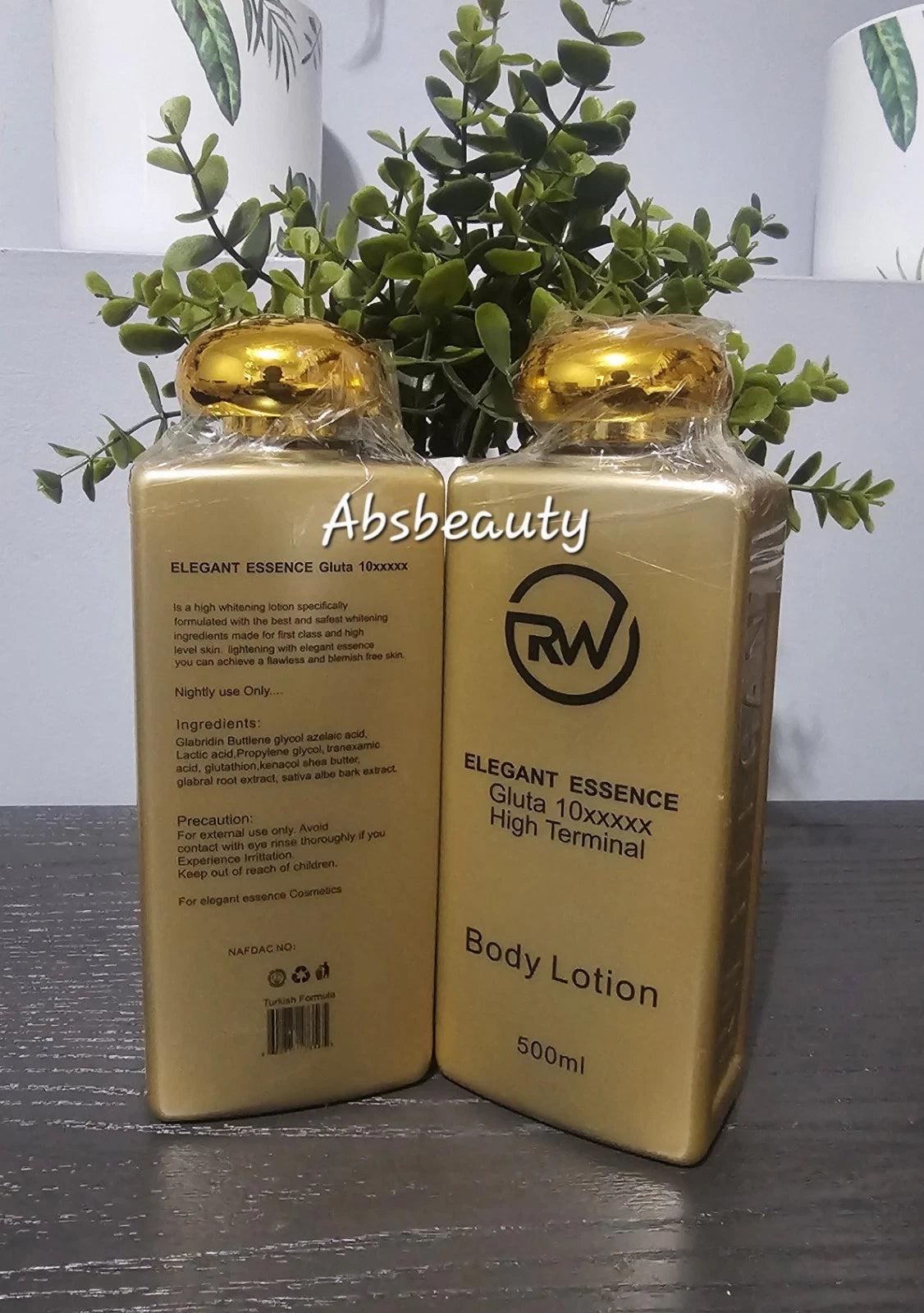 Elegant Essence Gluta 10xxxxx Body Lotion 500ml 1pc