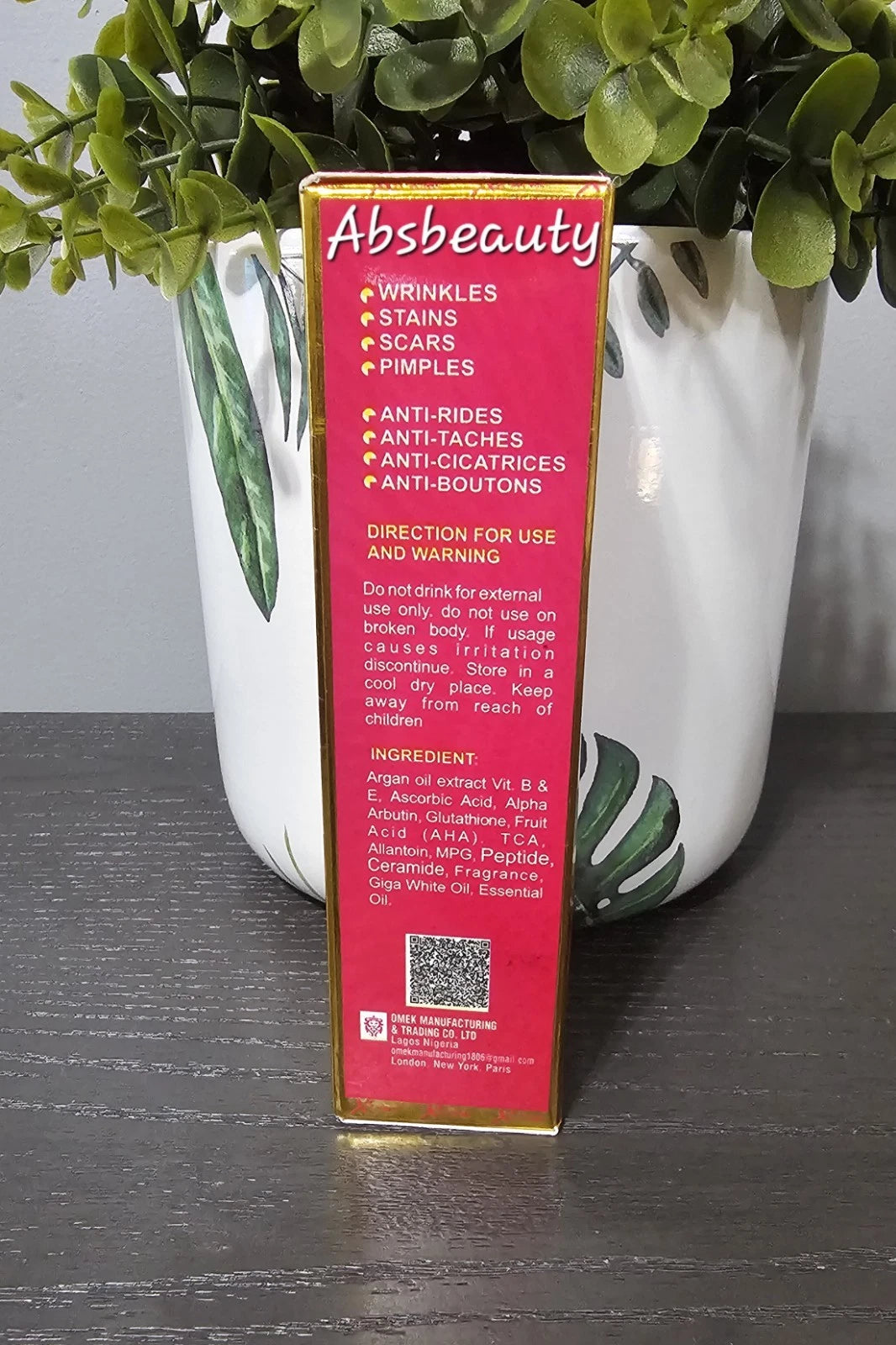 XX-White Half-C Face & Body Oil, 7days Results 80ml Newly Improved, 1pc