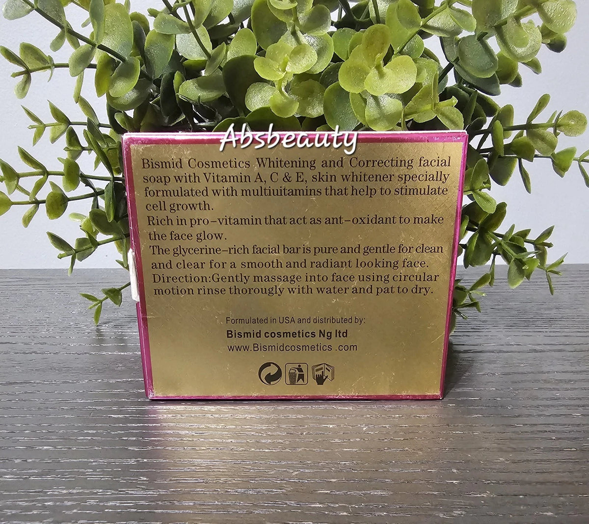 Bismid Whitening and Correcting Facial Soap With Vitamins