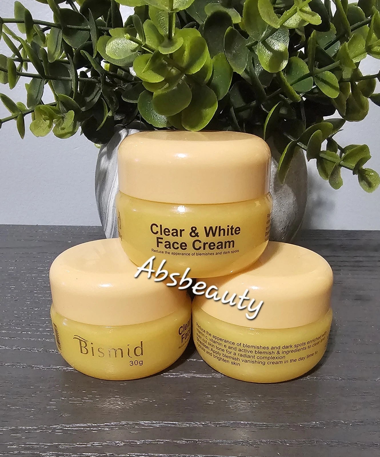 Bismid Clear & White Face Cream 30g 1pc 👌✅️