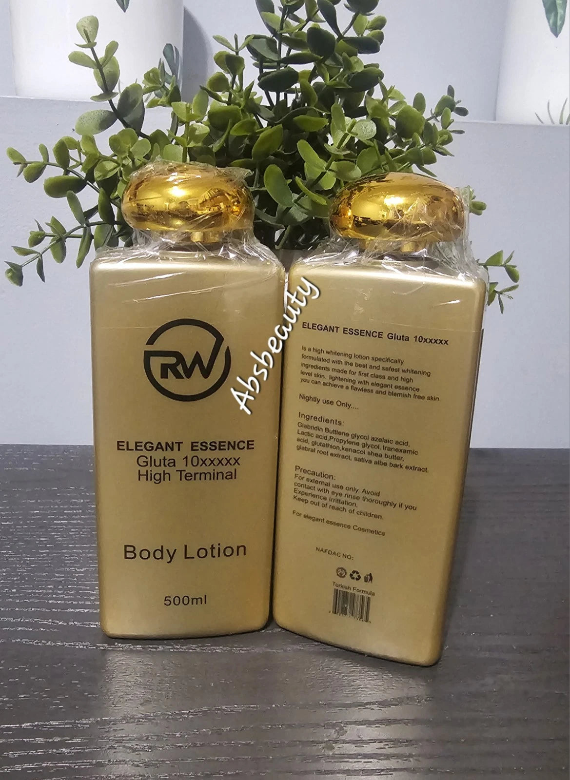 Elegant Essence Gluta 10xxxxx Body Lotion 500ml 1pc