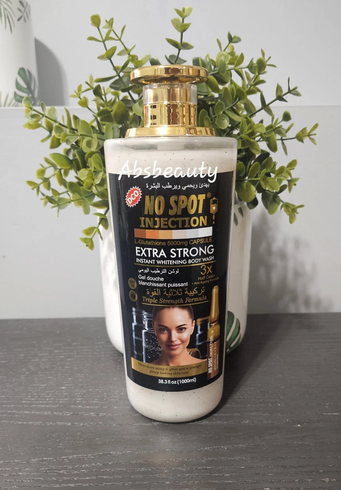 No Spot Half-C Strong Whitening Body Wash 1000ml