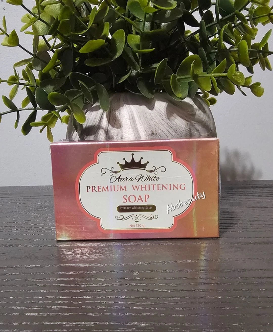 Aura White Premium Whitening Face&Body Soap 120g 1pc
