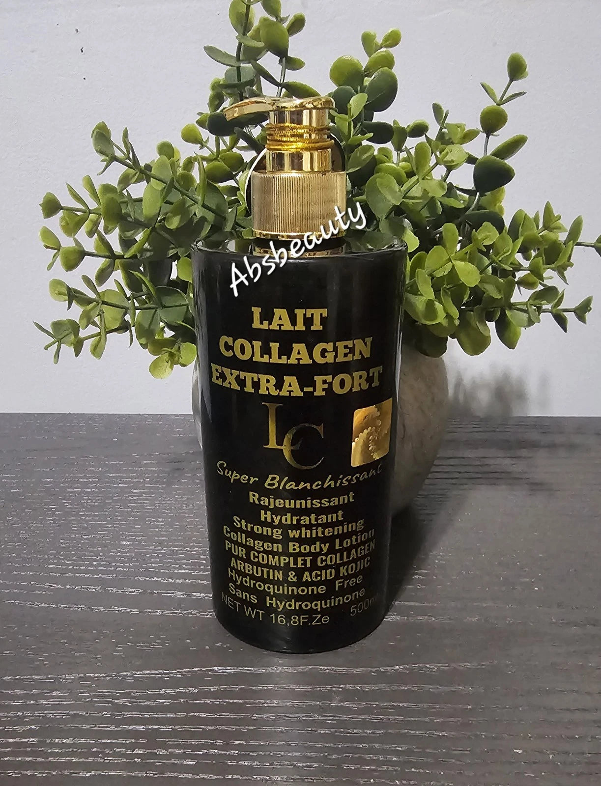 1pc Lait Collagen Extra Fort Super Blanchissant Whitening Body Lotion 500ml