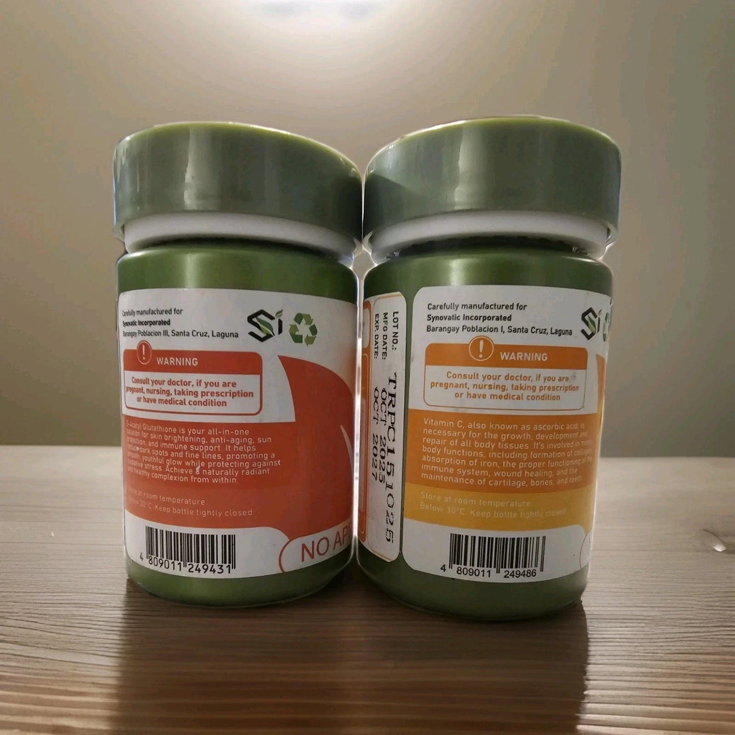 Simplee S-Acetyl Glutathione & Ascorbic Acid Vitamin C Capsules Best Combo
