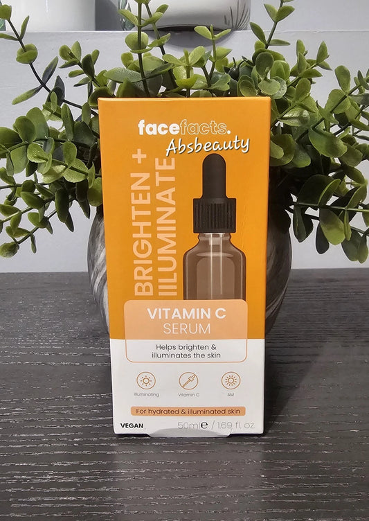 FaceFacts. Vitamin C Face Serum Hydrates, Brights & Illuminates The Skin 50ml