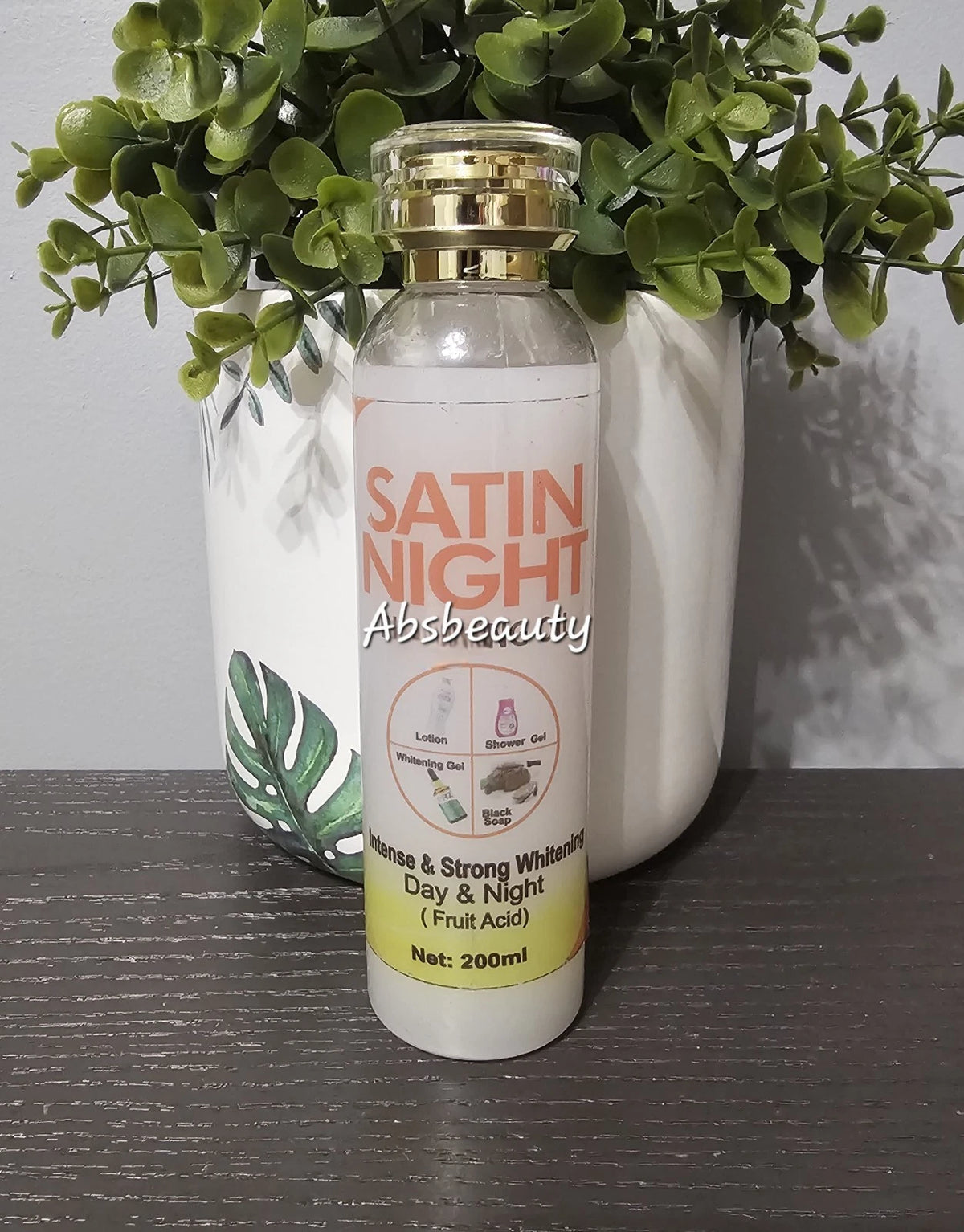 Satin Night Moisturizing Whitening Day&Night Body Oil 200ml