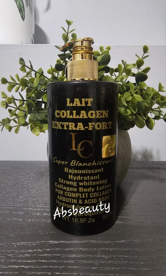 1pc Lait Collagen Extra Fort Super Blanchissant Whitening Body Lotion 500ml