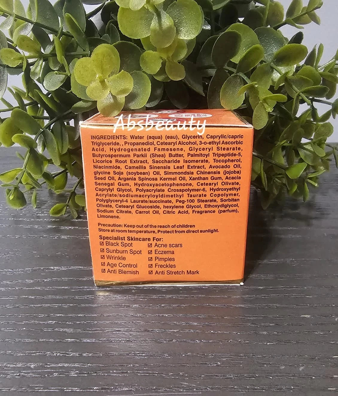 No Spot Strong Whitening Face Cream with Spf50 50g 1pc