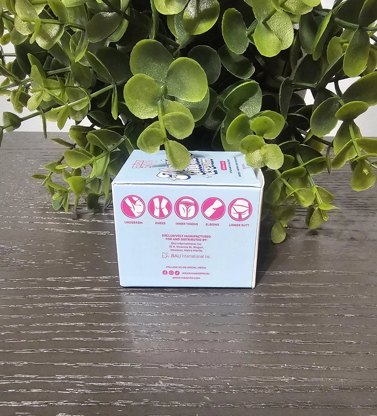 1×Hikari Skin Essentials Magic Tawas Underarm Brightening Cream Niacinamide 10g