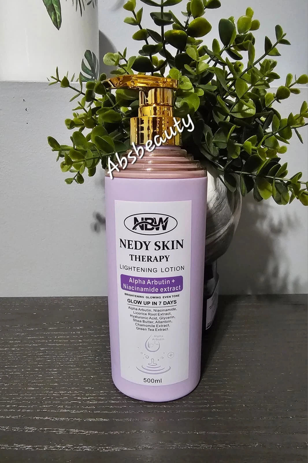 Nedy Skin Therapy Lightening Lotion 500ml Original&Authentic 1pc