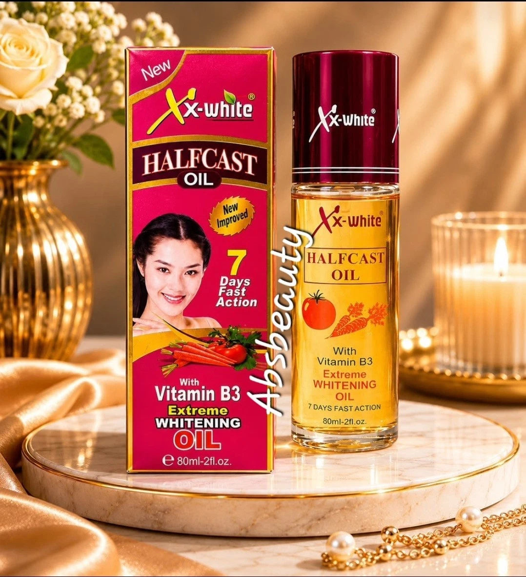XX-White Half-C Face & Body Oil, 7days Results 80ml Newly Improved, 1pc