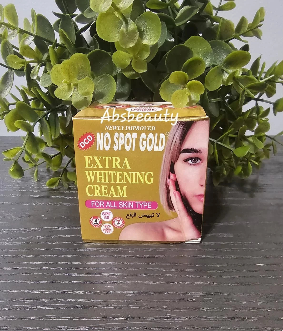 No Spot Strong Whitening Face Cream with Spf50 50g 1pc