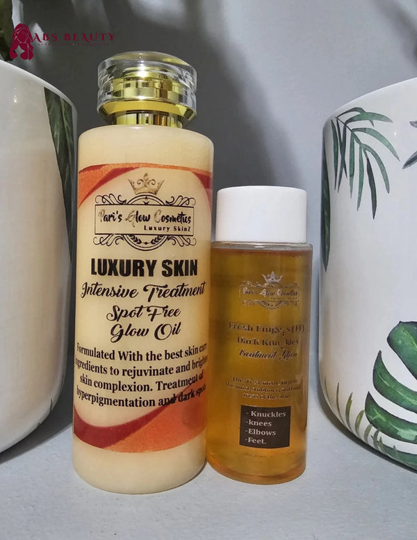 Pari's Glow Cosmetics Luxury Skin Intensive Treatment Dark Knuckles Set